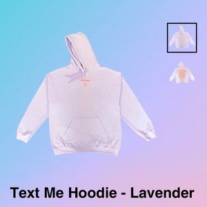Lonely Ghost lavender hoodie